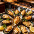 Fresh Green Mussels — view 1