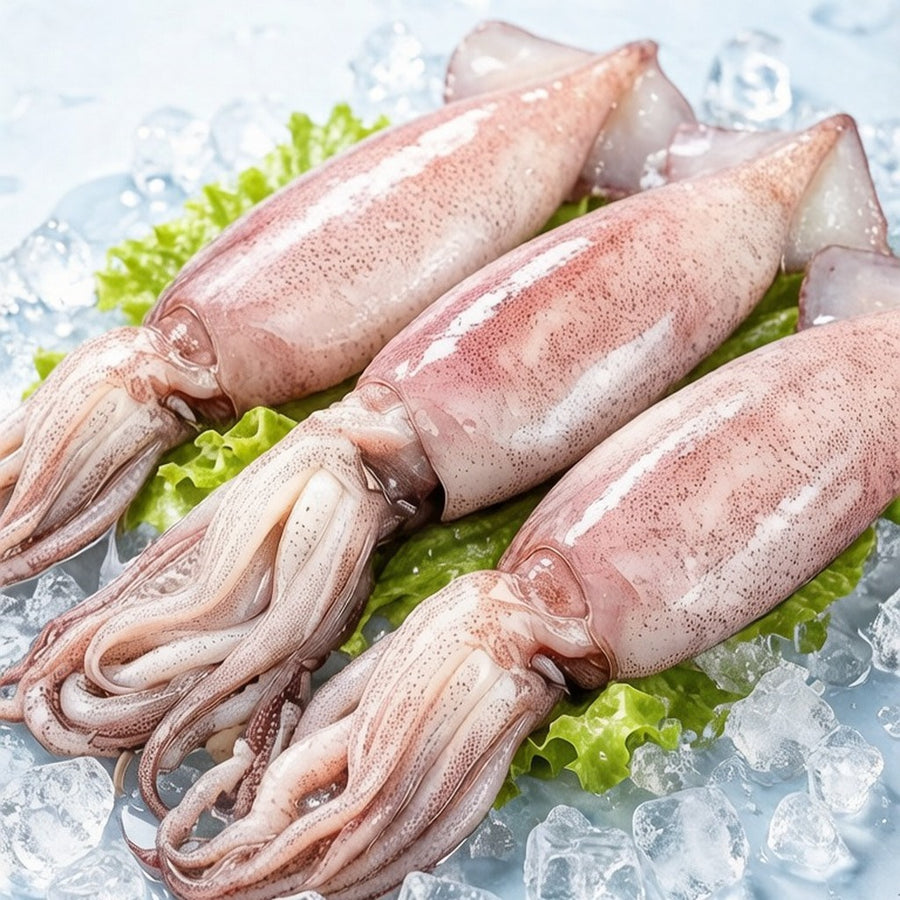 Fresh Whole Squid — view 1