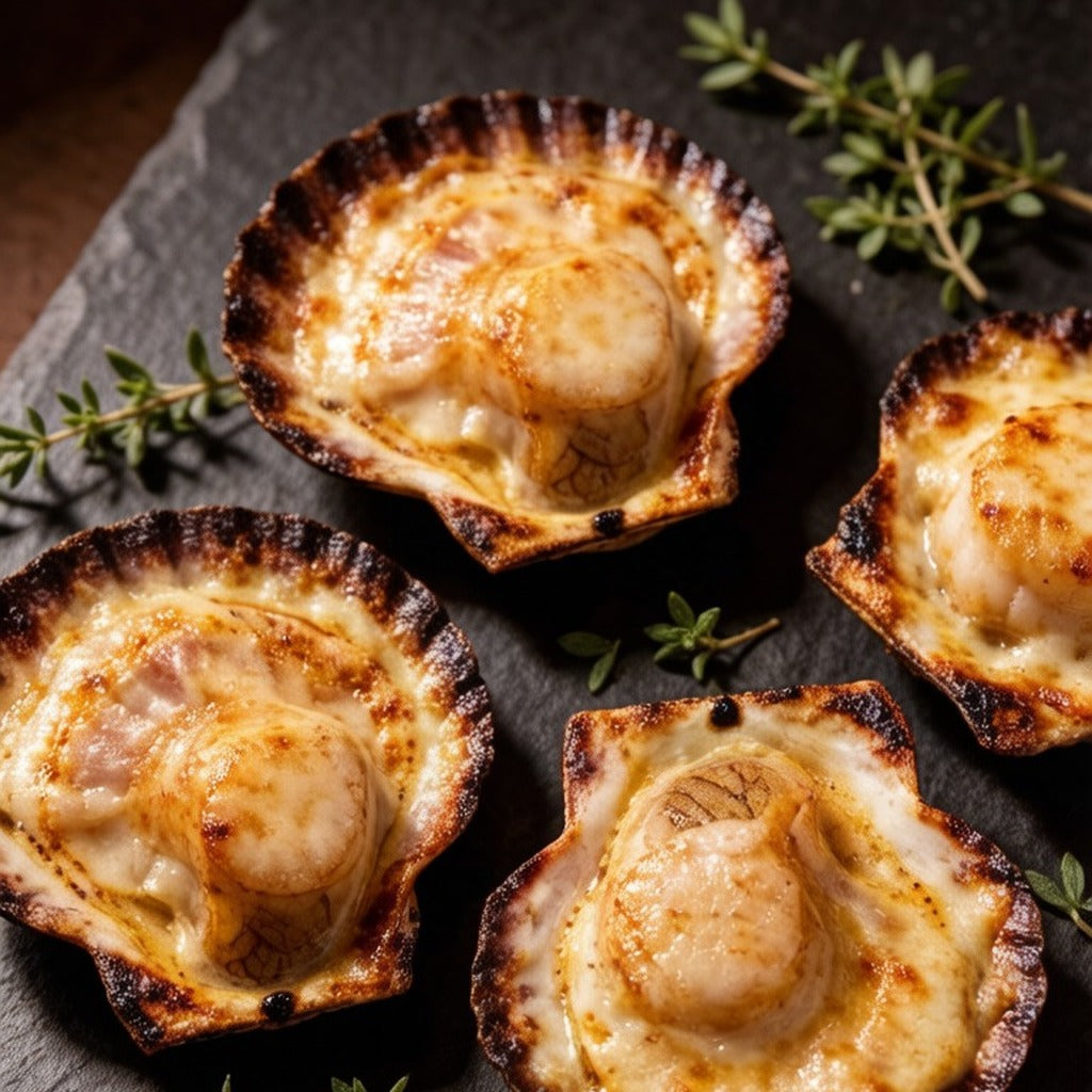 Live Scallops in Shell — view 2