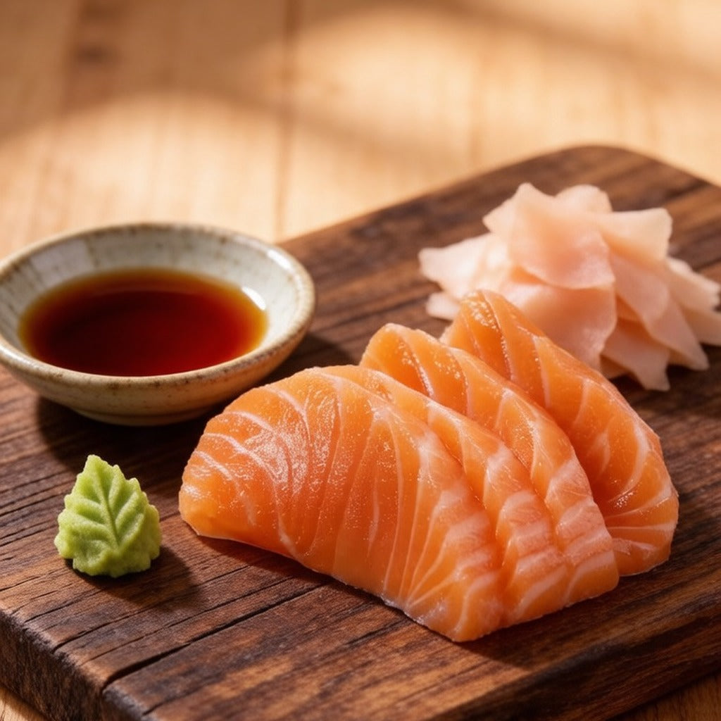 Norwegian Salmon Sashimi — view 3